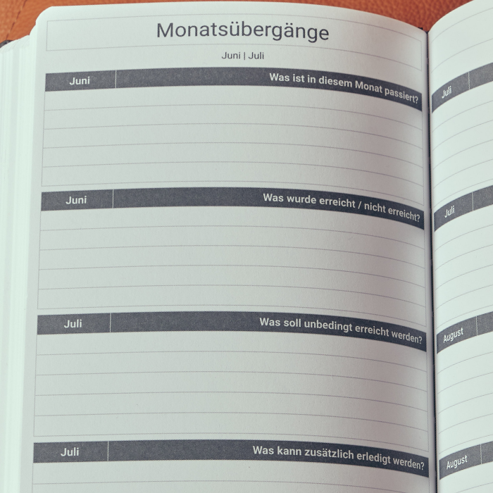 Strategiekalender ( A5 | undatiert ) - Dein Organizer für effektives Zeitmanagement und strategische Planung